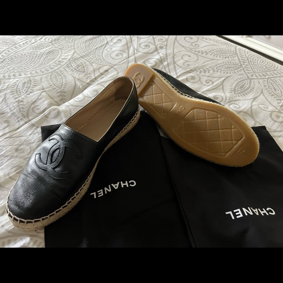 Chanel Leather Espadrilles - Picture 2 of 5